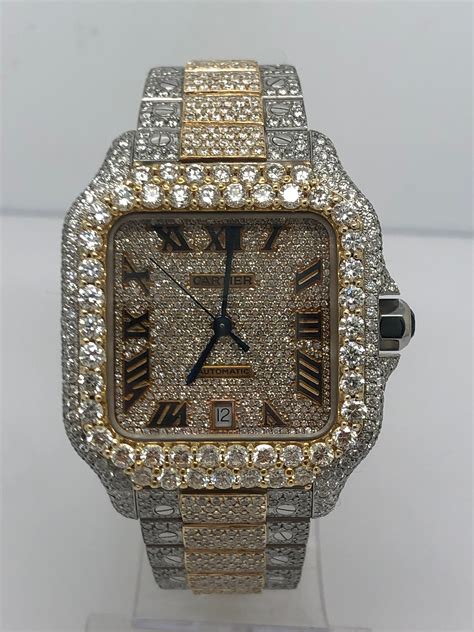 where to buy fake iced out watches|iced out cartier watch real.